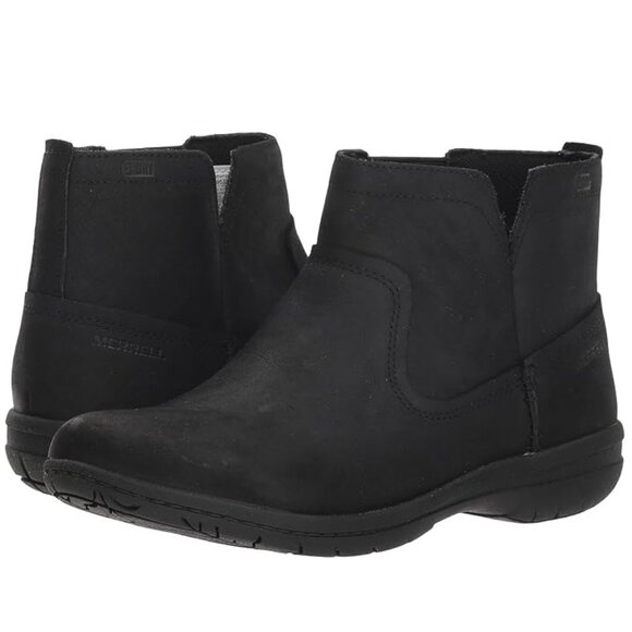 Merrell Women's Encore Kassie Nubuck Mid Ankle Boots Size 6 $130 Waterproof - Picture 1 of 13